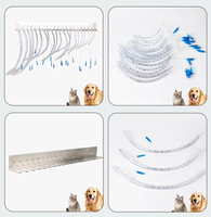 Prix d'usine le moins cher Oral Nasal Animal Pet Vet Chien Chat Cheval Trachéale Intubation Trachée Renforcée Canule Trachéale Cathéter