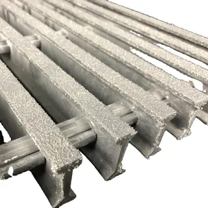 Pultruded frp profiles gratings high strength frp pultrusion grating frp t2515 grating pultruded