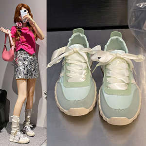 Baskets respirantes rétro pour femmes, personnalisables avec logo, vente en gros pour le printemps, l'été et l'automne, chaussures de course et de marche confortables - Product Image 4