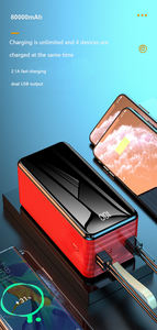 ราคาโรงงานขายส่ง <span class=keywords><strong>พา</strong></span><span class=keywords><strong>ว</strong></span><span class=keywords><strong>เวอร์</strong></span><span class=keywords><strong>แบงค์</strong></span>ความจุสูง <span class=keywords><strong>80000</strong></span> มิลลิแอมป์ 80000mAh พร้อมพอร์ต USB สี่ช่อง <span class=keywords><strong>พา</strong></span><span class=keywords><strong>ว</strong></span><span class=keywords><strong>เวอร์</strong></span><span class=keywords><strong>แบงค์</strong></span>ความจุสูง - Product Image 2