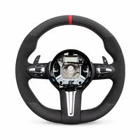 Volant de voiture en cuir nappa rouge MP en stock pour BMW M3 M4 F80 F82 E90 E91 E60 X5 F15 X6 F16 F10 F30 F32 F36 F60