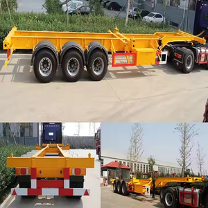 Semirremolque Esquelético de Alta Calidad de 2/3/4 Ejes para Transporte de Vehículos en Venta - Product Image 3