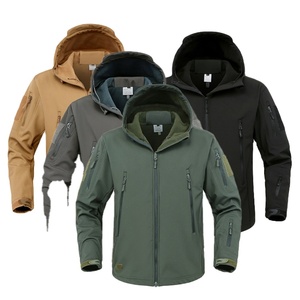 YUELEI veste tactique coupe-vent vêtements de montagne en plein air veste souple imperméable pour hommes - Product Image 4