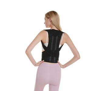 Sangle <span class=keywords><strong>de</strong></span> soutien <span class=keywords><strong>dorsal</strong></span> réglable adaptée aux hommes et aux femmes, soutien <span class=keywords><strong>dorsal</strong></span> en tissu - Product Image 3