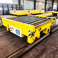 Chariot automatisé à guidage sur rail (RGV) pour la manutention de matériaux en entrepôt et le transport logistique automatisé