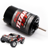 RCXAZ 550 Motor Brushless 36mm 12T 21T 29T 35T Tahan Air dengan Kipas Terintegrasi dan Bantalan Bola 1/10 RC Crawler TRX4 SCX10 Upgrade 22500 RPM