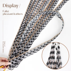 Plumes de faisan artificielles longues en gros, plumes de faisan Reeves, plumes de faisan pour costumes de carnaval - Product Image 2