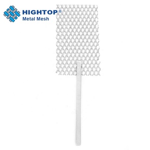 Micron Diamant Gat Strech Ti Sheet Zuiver <span class=keywords><strong>Titanium</strong></span> Strekmetaal Gaas Voor Elektrolyse Anodes - Product Image 5