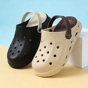 OLICOM Sandales plates de <span class=keywords><strong>sport</strong></span> pour hommes, de haute qualité, avec logo personnalisé, style plage, chaussures de jardin confortables en EVA, sabots personnalisés pour femmes et hommes - Product Image 1