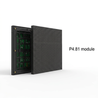 Module LED extérieur P4.81, mur vidéo couleur, indice de protection IP65, garantie 3 ans, scène de tournée, concert en plein air, église
