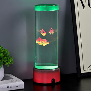 Новый дизайн, Круглый купол, пластиковый блеск, меняющая цвет, Романтический, стильный сенсорный контроль, детская Подарочная лампа в виде Медузы - Product Image 2