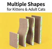 Nouveau produit 2026 en promotion : Grande griffoir ondulé en carton pour chats d'intérieur