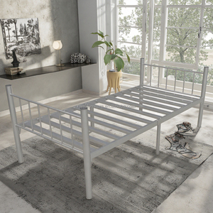 Hiện Đại Giường Đơn Chất Lượng Cao Brass Sắt Kim Loại Mở Dài Giường Tầng Vua Kích Thước Có Thể Điều Chỉnh Tuyệt Vời Bảo Hiểm Nhà Khách Sạn Phòng Ngủ - Product Image 6