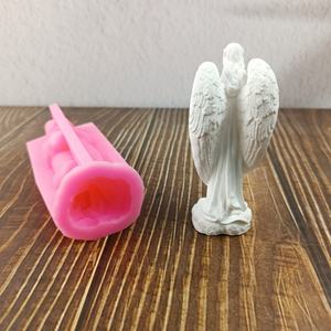 Moldes de fundición de resina hechos a mano para adornos decorativos DIY estilo Ins herramientas de escritorio de silicona chica W0697 - Product Image 4