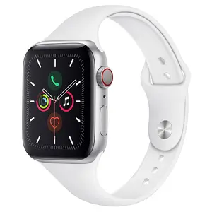 Band Gummi Armband Armband Weiches Silikon 38mm 42mm 40mm 44mm für Iwatch Serie 6 5 4 3 2 Se Fashion Silikon uhren Optional