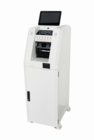 Machine de dépôt d'espèces de qualité bancaire CDM-9000A, détecteur de faux billets, accepteur et compteur de billets pour un dépôt d'argent bancaire efficace, guichet automatique