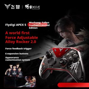 Con Joystick Hall in lega 2.0 applicatore trigger Flydigi APEX <span class=keywords><strong>5</strong></span> Wuchang <span class=keywords><strong>Controller</strong></span> di gioco Wireless per PC/Switch/Andriod/iOS - Product Image 3