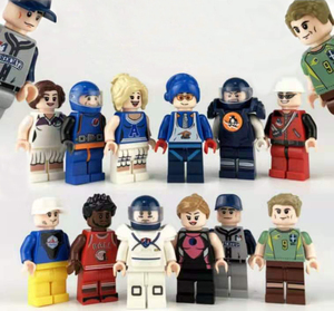 Tự động 6 Màu LEGO Đồ chơi máy in cho búp bê mắt Đồ chơi bút Pad máy in - Product Image 5