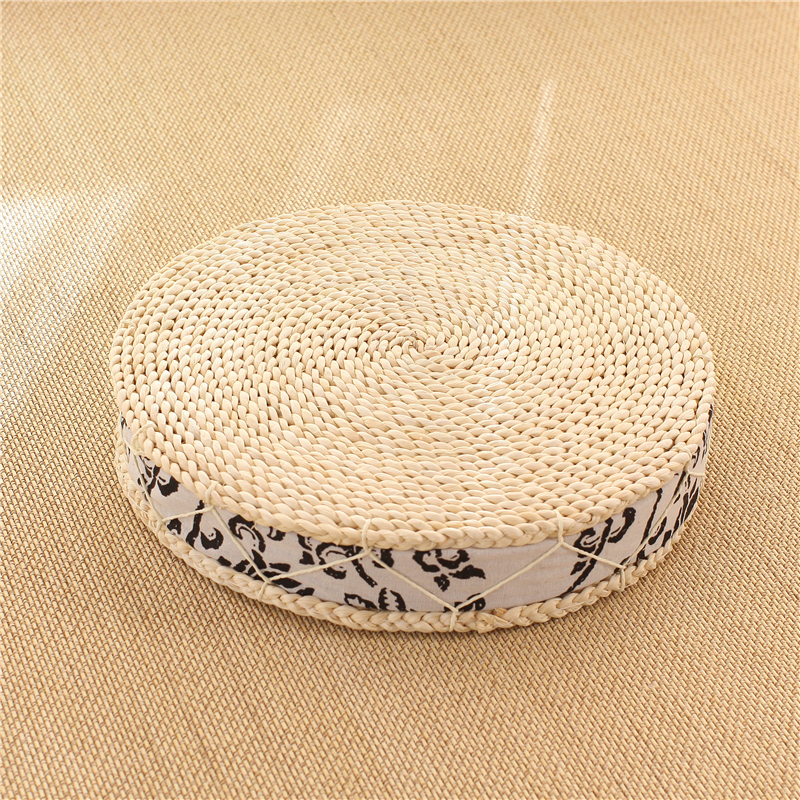 Style de fleur de tissu noir de cosse de maïs