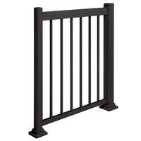 Rampe de pont de balcon en aluminium série 6000 pour décorations extérieures