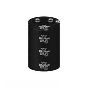 ตัวเก็บประจุแบบอลูมิเนียม รุ่น 100LSW15000MEFC51X118 ความจุ 15000 ไมโครฟารัด 20% 100 โวลต์ แบบยึดติดกับโครงสร้างด้วยสกรู - Product Image 1
