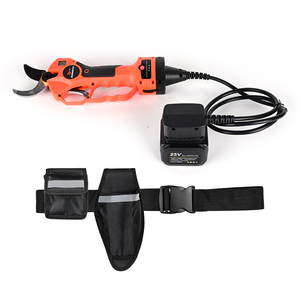 Sécateur électrique 25V 40MM avec étui de protection housse outil électrique ceinture taille sac boîte à outils pochette étui <span class=keywords><strong>manche</strong></span> plastique poignée - Product Image 1