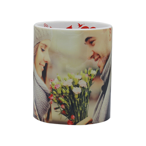 Taza de Cerámica de Porcelana de Grado AA de 11 oz con Logotipo Interior Personalizado al por Mayor, Apta para Lavavajillas y Microondas, <span class=keywords><strong>Feliz</strong></span> Día de San Valentín - Product Image 5