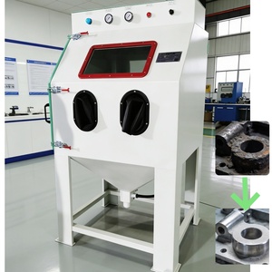 Cabine de sablage manuelle industrielle compacte pour le nettoyage et la restauration de précision - Product Image 1