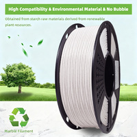 Filament PLA Marbre Geeetech US East Warehouse 1,75 mm pour Impression 3D, Compatible avec la Plupart des Imprimantes 3D FDM