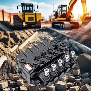 XCMG GR135 브레이크 유압 발 밸브 판매용 손잡이가있는 유압 아웃트리거 밸브 - Product Image 6