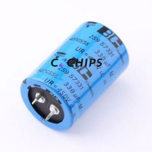 MAL225957331E3 Snap-in Aluminum Electrolytic Capacitor Through hole Component (THT),D30xL47mm 330uF 20% 450V 10mm - Product Image 1