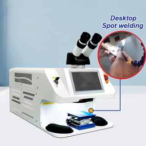 Mini soldador láser portátil de fibra de escritorio 60W 100W 150W plata oro cobre platino para soldar joyería máquina de soldadura por puntos - Product Image 4