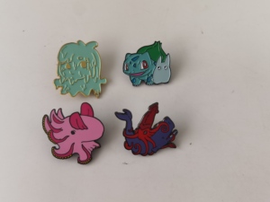 Distinguidos pines de solapa de metal esmaltado personalizados con cierre de mariposa para imagen institucional y eventos formales - Product Image 5