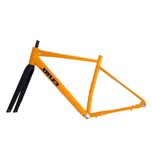 <span class=keywords><strong>Cadre</strong></span> de <span class=keywords><strong>Vélo</strong></span> de <span class=keywords><strong>Route</strong></span> en Aluminium 700c pour Livraison Directe, en Stock Usine, avec Fourche, pour Chemins de Gravier et Bicyclettes - Product Image 2