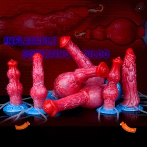 NNSX Monster <b>Dildo</b> Female Masturbator Orgasm Fantasy Penis Ejaculation Inflatable Water Spray Adult Sex Toys Factory Wholesale - Product Image 6