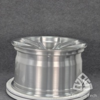 722auto1 Jante forgée monobloc à déport profond, finition argent brossé, 18 20 pouces, 5x112 5x114.3, prête pour la piste, pour Mercedes AMG GT 63 S BMW M4 CSL