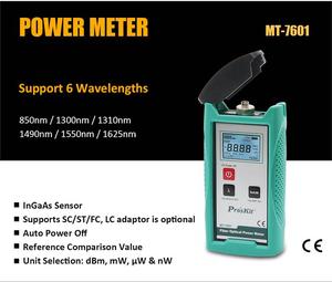 Pro'skit PK-9456-CL FTTH sợi quang công cụ Kit với FTTH projectsch như thả Cáp vũ nữ Thoát y Cleaver công cụ làm sạch <span class=keywords><strong>Power</strong></span> Meter - Product Image 5