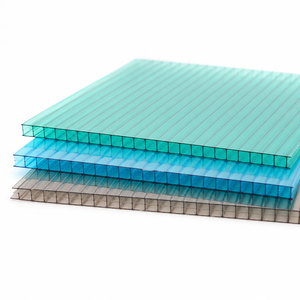 Panneau alvéolaire en <span class=keywords><strong>polycarbonate</strong></span> brun AKWAY de 6 mm, protégé contre les UV, <span class=keywords><strong>pour</strong></span> balcon, couloir, véranda et couverture de toiture imperméable - Product Image 6