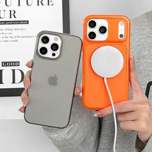 Funda de Teléfono Delgada de Lujo de TPU para <span class=keywords><strong>iPhone</strong></span> 17 <span class=keywords><strong>Pro</strong></span> <span class=keywords><strong>Max</strong></span> 16 15 14 <span class=keywords><strong>13</strong></span> 12 11 Series, Sensación de Piel, Acabado Mate, Nueva Funda Naranja - Product Image 3