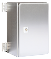 Boîtier électrique extérieur étanche IP66 en acier inoxydable brossé, coffret de distribution, armoire de commande CNC