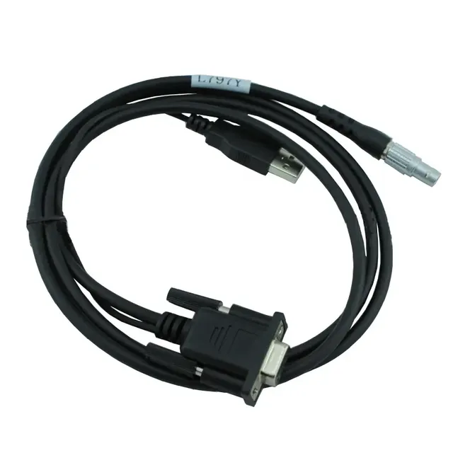 South S86 RTK GPS GNSS Instrument Data Cable L797Y Black Plastic for Surveying Instruments Connects PC with 1 Year Warranty