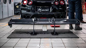 Aileron en fibre de carbone pour Nissan GTR, aileron en fibre de carbone de style LB amélioré pour GTR - Product Image 4