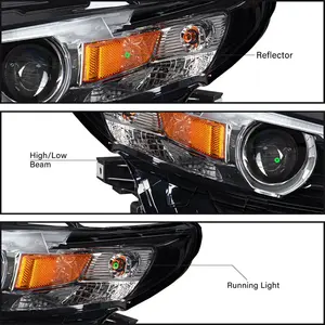 Kits de carrosserie W/LOW USA ADAPTIVE avec réflecteur de feux de circulation High Low Beam pour Mazda 3 2019 2020 2021 - Product Image 4