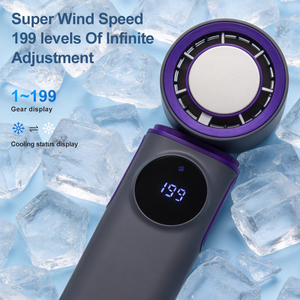 <span class=keywords><strong>Ventilateur</strong></span> portable rechargeable 12W 3600mAh à grande vitesse, mini <span class=keywords><strong>ventilateur</strong></span> de bureau facile à transporter avec fonction de refroidissement – Prix direct usine - Product Image 3