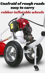 Vente flash : <span class=keywords><strong>Tondeuse</strong></span> à gazon manuelle à essence puissante 4 temps pour la coupe des mauvaises herbes, le jardin, le verger, le labourage du sol - Product Image 6