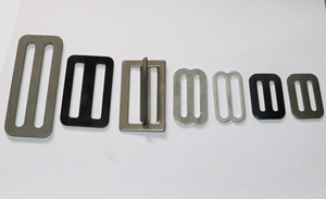 2,5 Zoll Tri-Glide Schiebeschnalle Silber Edelstahl Verstellbarer Gurtschieber für Auto-Innenausstattung Sicherheitsgurt Einfach - Product Image 4