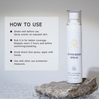 Crème solaire SPF 50 en spray, naturelle et biologique, pour le visage, marque privée, usine d'origine, OEM