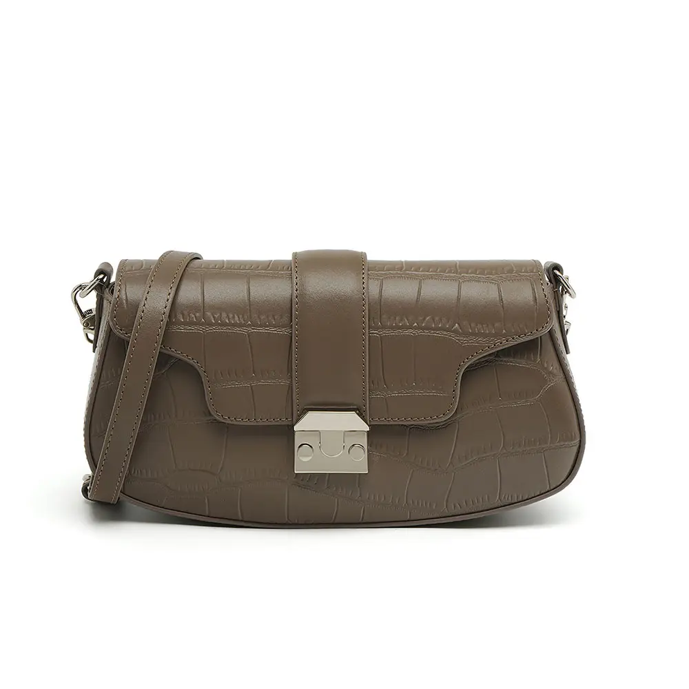 Bolsa de mão de couro real para mulheres, mini bolsa de crossbody feminina, de mão, venda imperdível