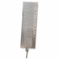 Plaque froide soufflée en alliage d'aluminium à liaison par rouleaux pour dissipation thermique de station de base 5G, spécifications personnalisées