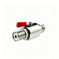 Parafoudre coaxial RF UHF SO239 traversant SL16-KK 0-3GHz pour protection contre les surtensions et la foudre